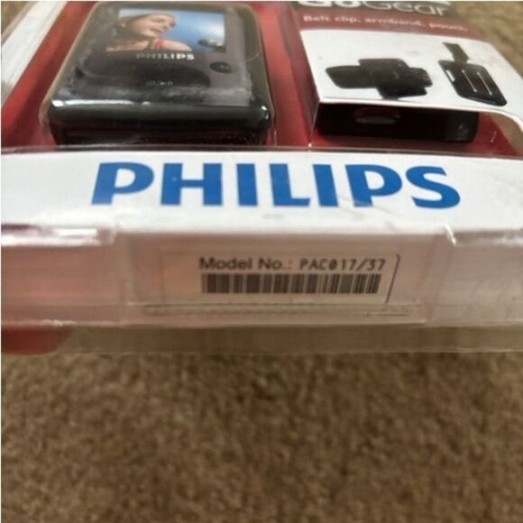 Philips GoGear PAC017/37 Belt Clip Armband Pouch *New* - Picture 2 of 5